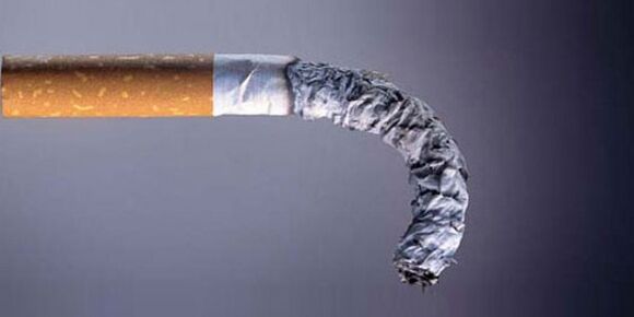 Cigarette smoking causes the development of impotence in men. 