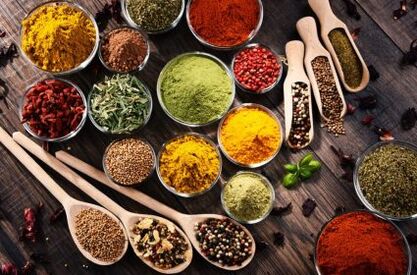 Various spices that increase male potency.