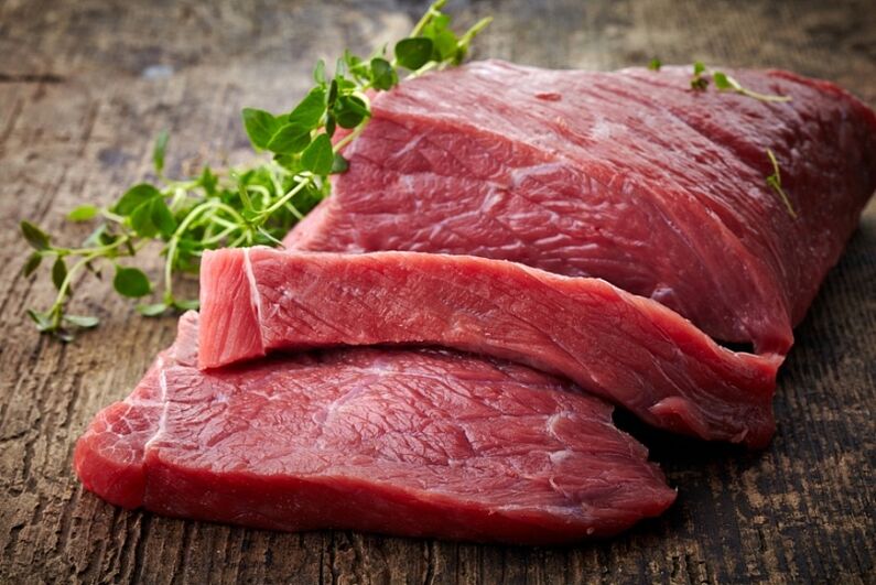 red meat for power